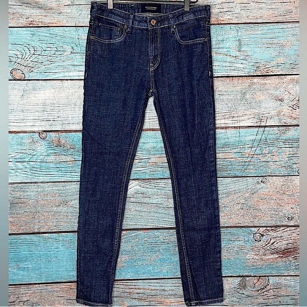 Scotch & Soda Mens Jeans 30 32 Skim X Skinny Slim Straight Casual 30x32
